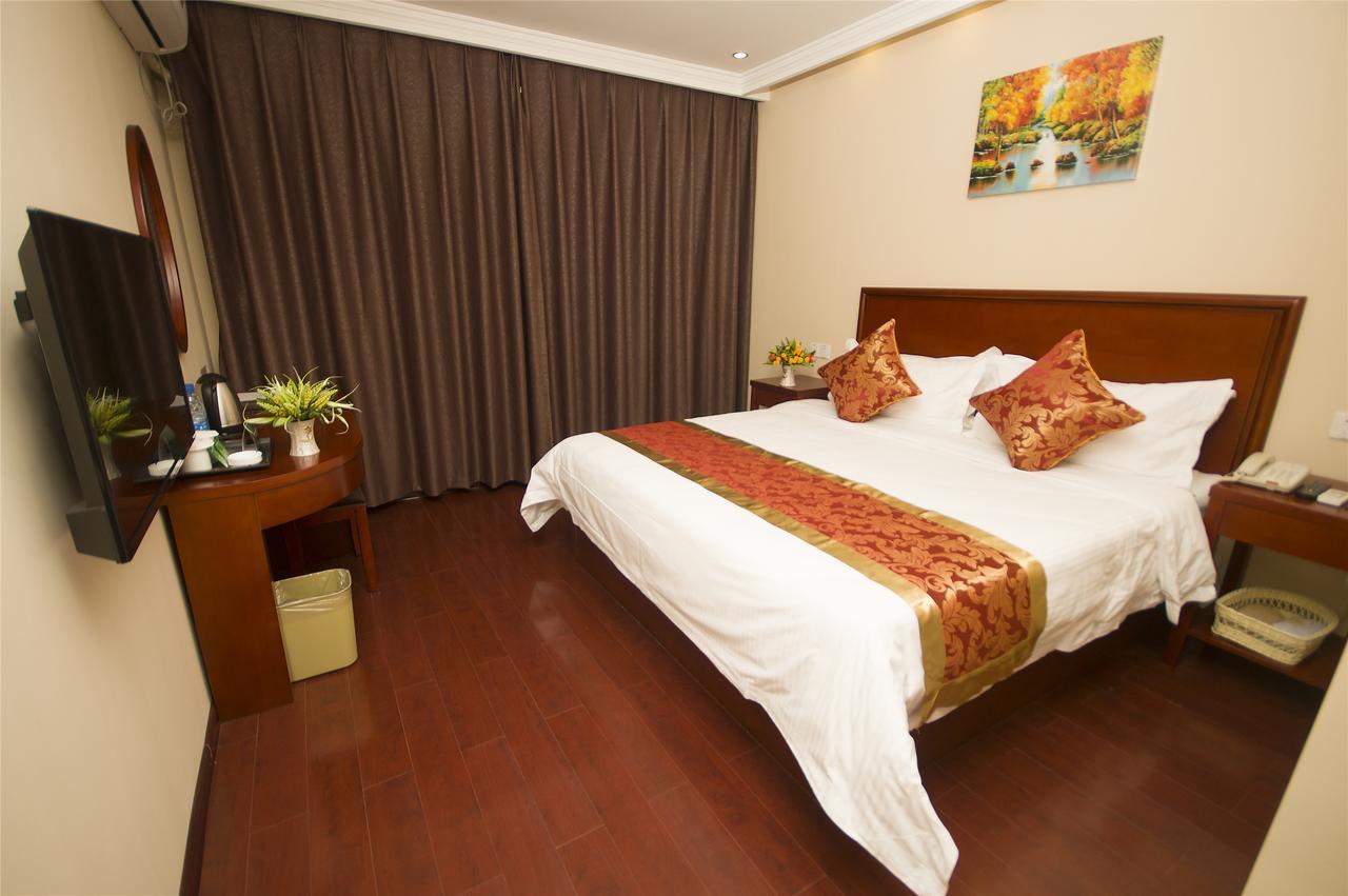 Greentree Inn Zhengzhou Xinzheng City Longhu Town Xiangyun Road Express Hotel Exterior photo